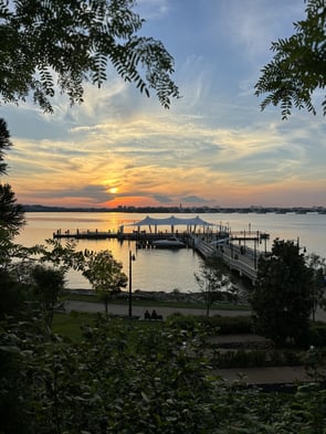 Sunset at the Gaylord in National Harbor Gartner 2024 CFO Solutions Sponsor