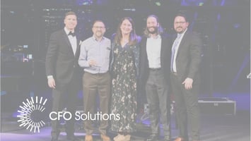 CFO Solutions receiving award for planful implementor of the year 2024