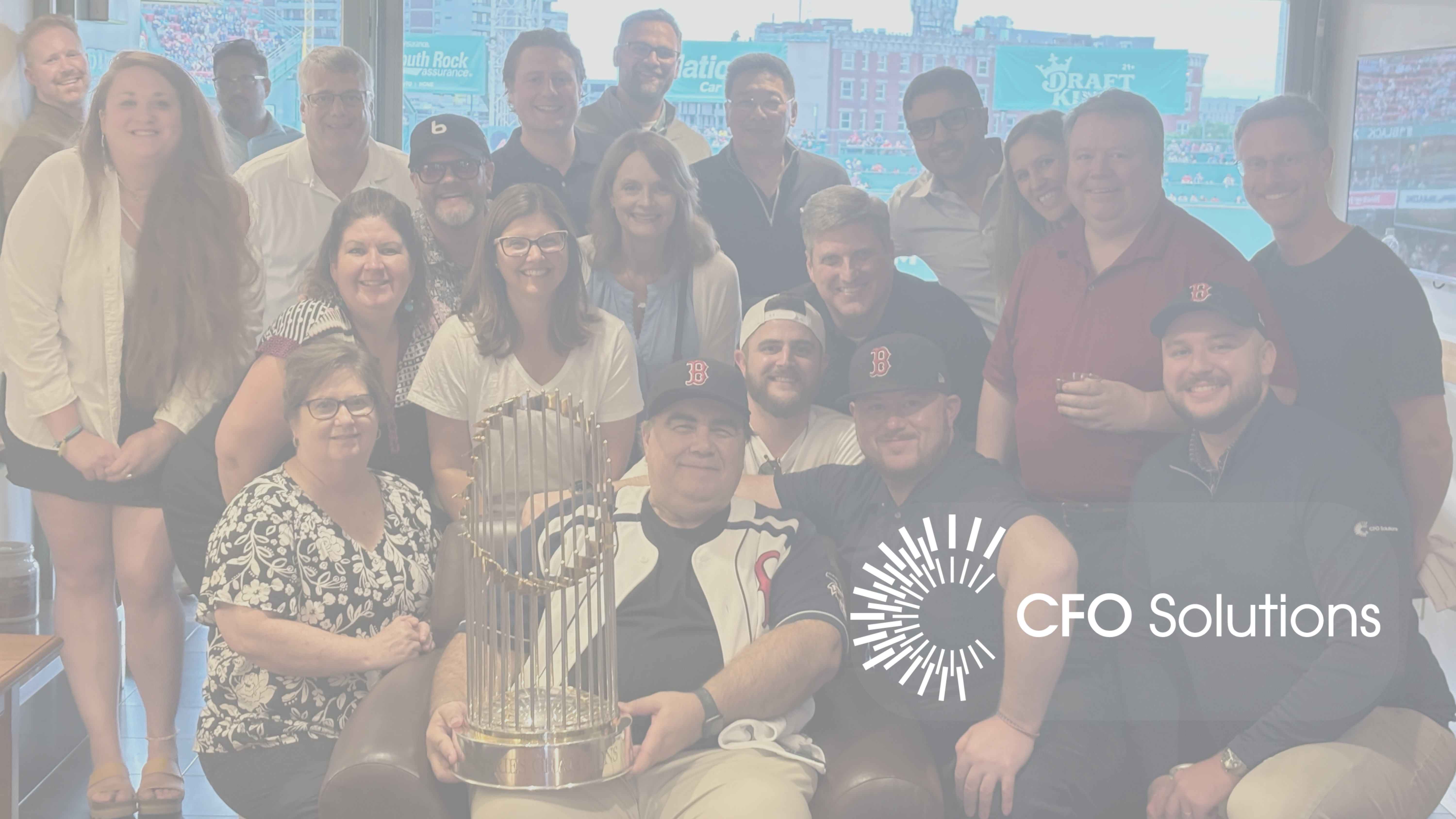 red sox trophy cfo solutions team